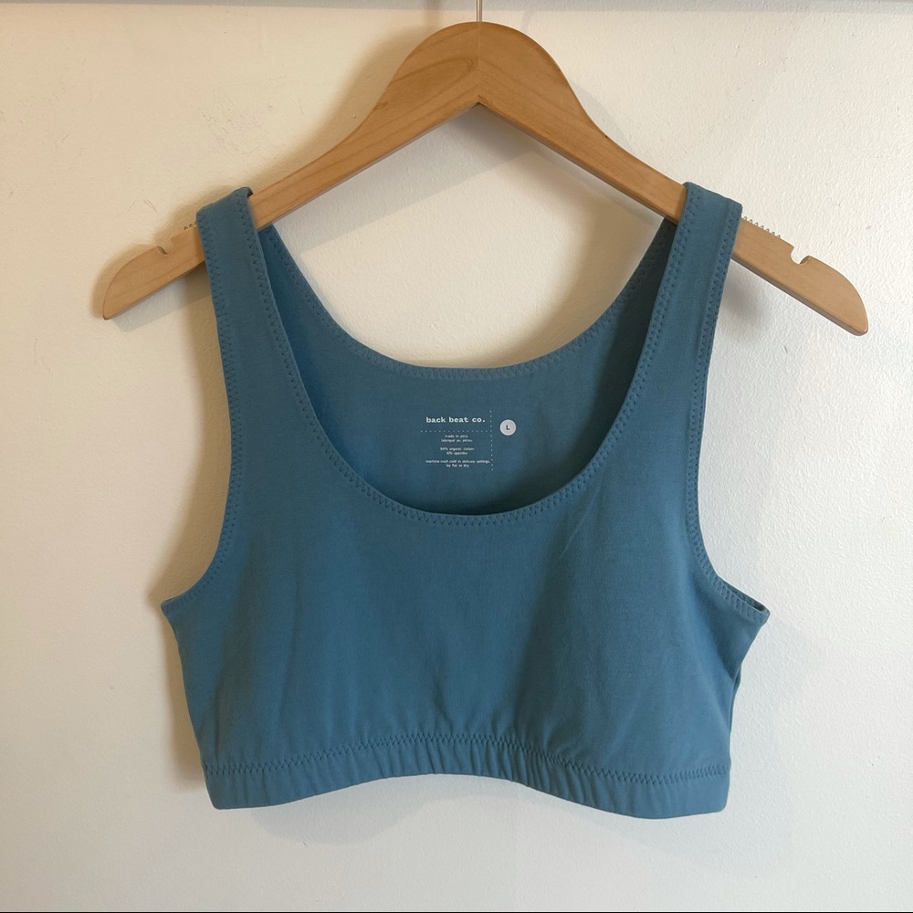 Back Beat Co Reversible Crop/Bra
